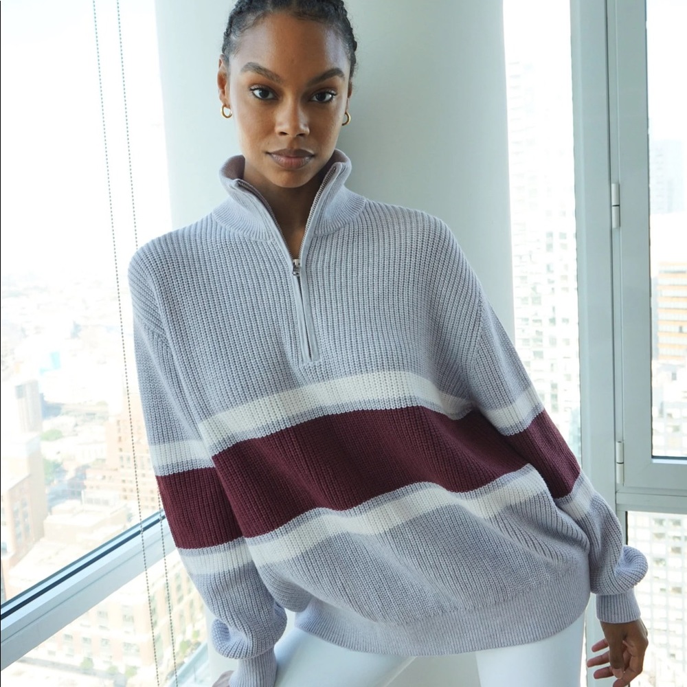 TNA ashbury knit sweater size 1